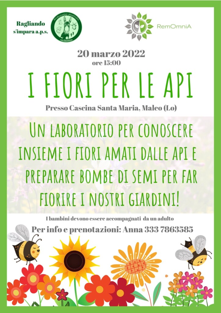 I FIORI PER LE API